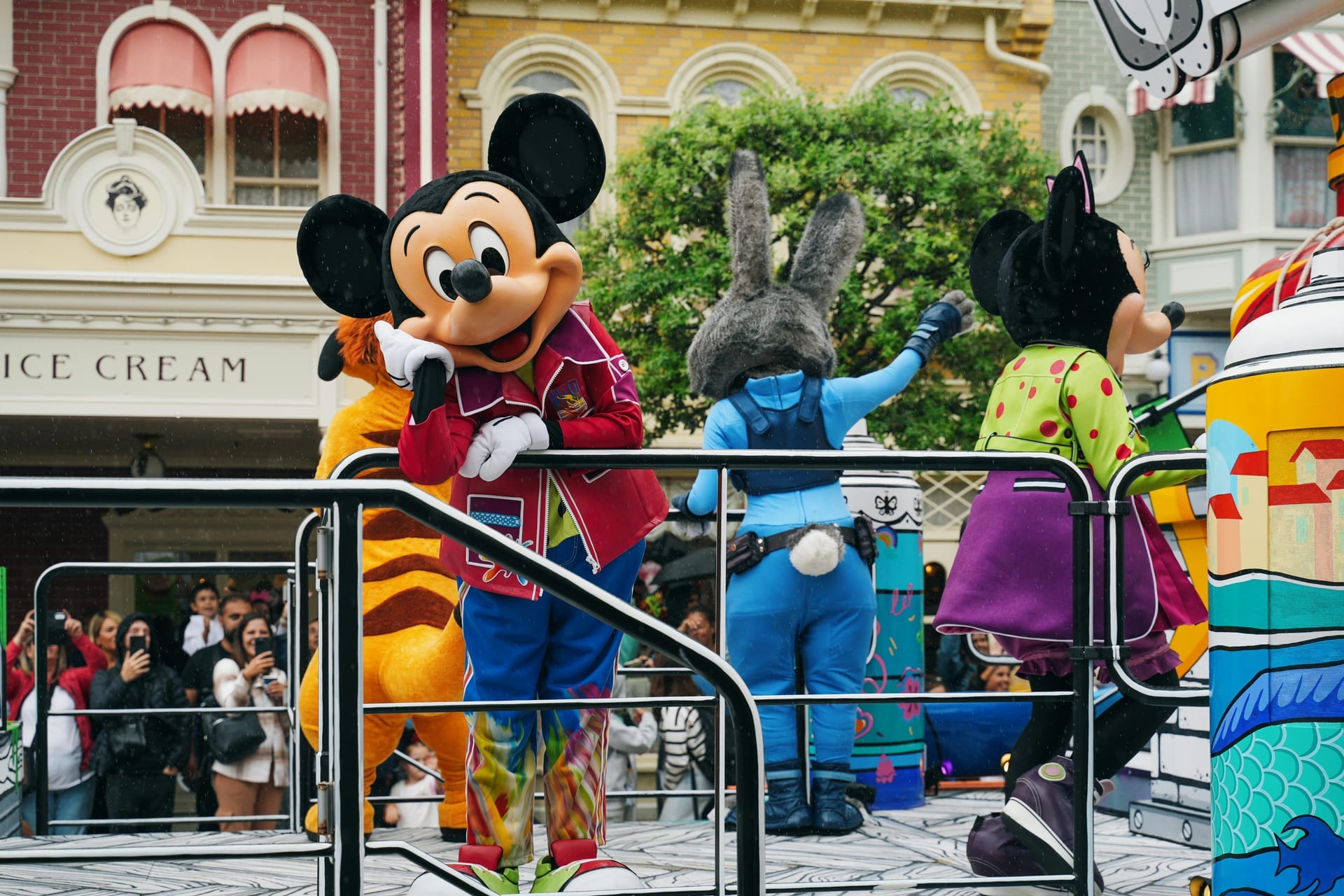 Tokyo Disneyland themed land attractions and seasonal decorations, Urayasu, Japan